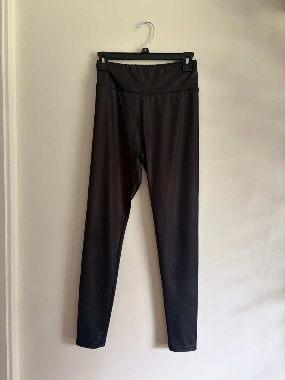 Basic Black High-Rise Leggings